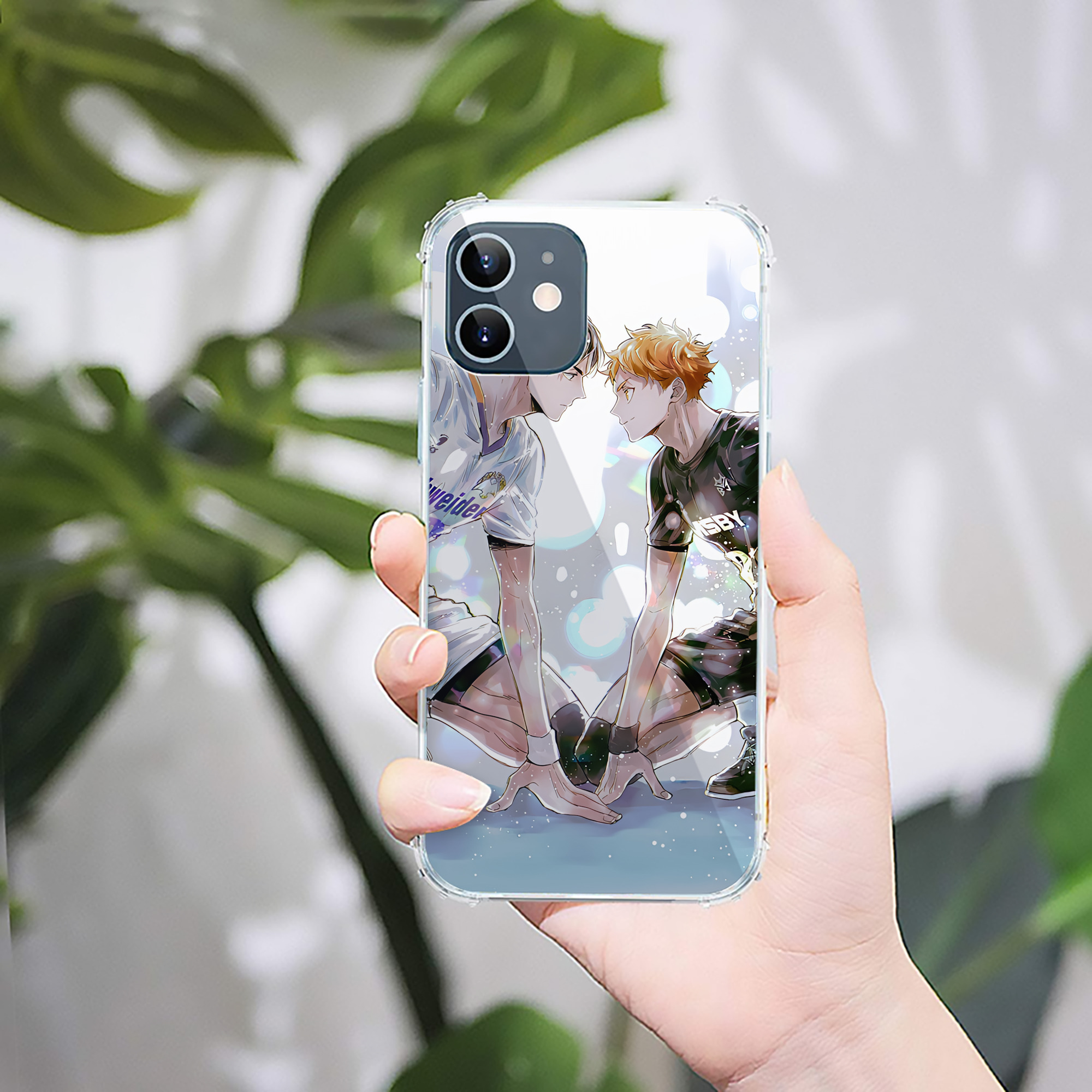（画像用） ハイキュー!! Haikyu!! 【iPhone 12シリーズ対応】透明スマホケース（クリアソフトケース）